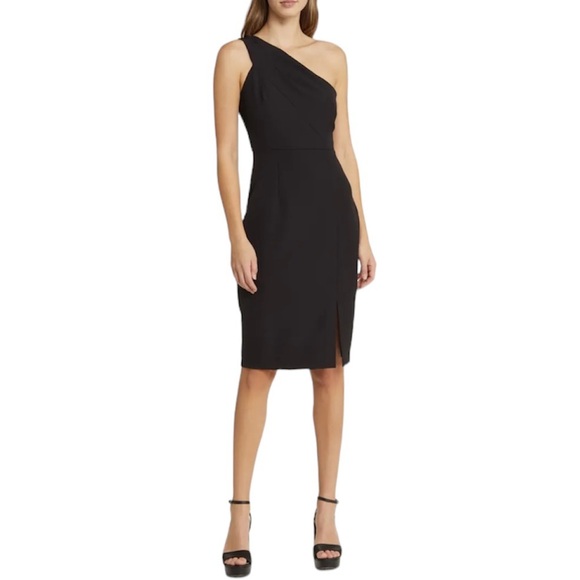 VINCE CAMUTO One Shoulder Sheath Dress - Picture 1 of 8